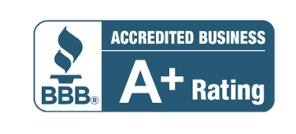 Better Business Bureau Logo, A+ rating
